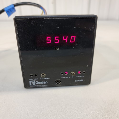 Gentran gt434d melt - gentran, pressure